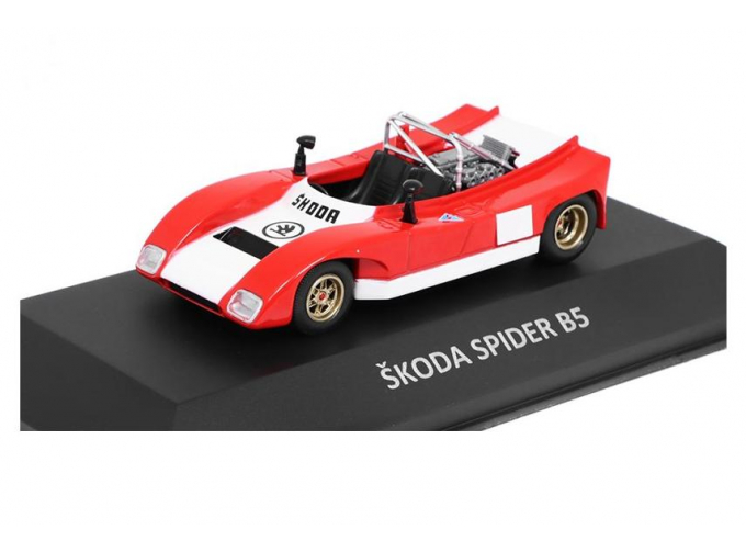 SKODA Spider B5 (1972), red/blue