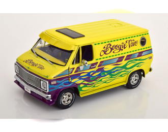 CHEVROLET G-Serie Van Boogie Van (1976), yellow Purple blue
