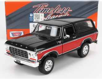 FORD Bronco Hard-top Closed (1978), Black Red