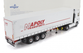 DAF Xf 460 My17 Truck Telonato Napoly Transports (2017), White