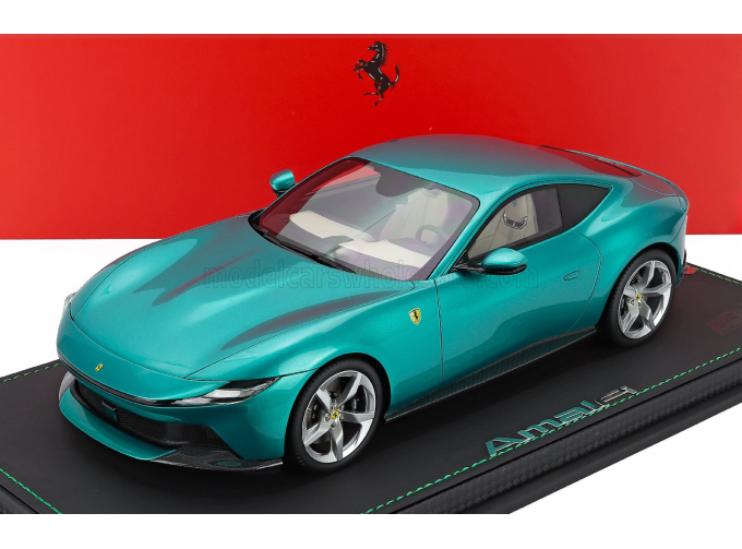 FERRARI Amalfi (2025) - Con Vetrina - With Showcase, Verde Costiera - Light Green