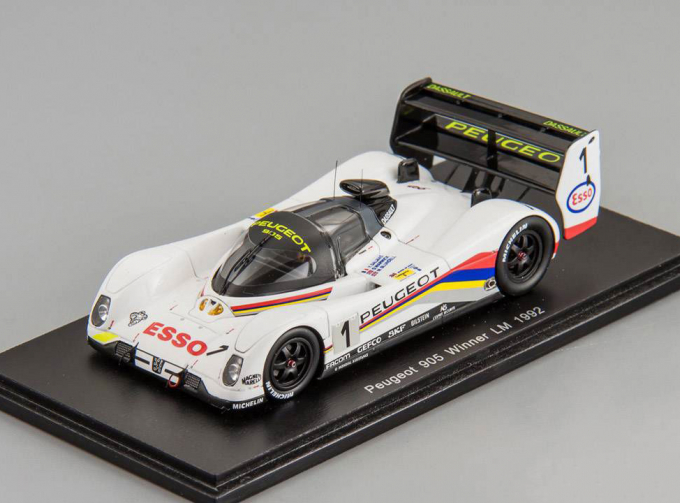 PEUGEOT 905 #1 Winner LM (1992), white