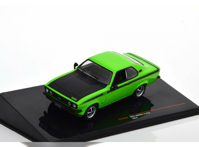 OPEL Manta A GT/E 1974 Light Green/Black