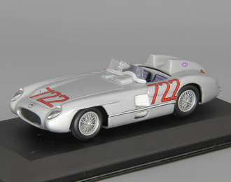 MERCEDES-BENZ 300 SLR Mille Miglia S.Moss / D.Jenkinson #722 (1955), silver