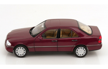 MERCEDES-BENZ C-Klasse W202 Saloon (1993), red metallic