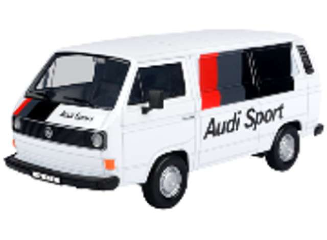 VOLKSWAGEN Type 2 (T3) , white/black/red