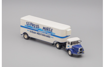 BERNARD 150mb Truck Semi-frigo Express Maree Transports (1951), cream / blue