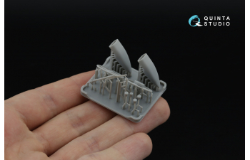 3D Декаль интерьера кабины Ford GT40 Mark II (Fujimi) (с 3D-печатными деталями)