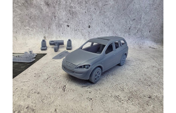 Сборная модель Ssang Yong Kyron