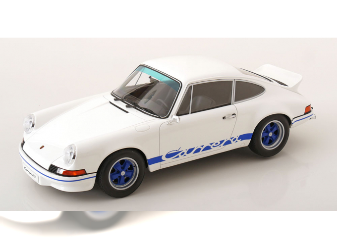 PORSCHE 911 2.7 RS Lightweight (1973), white blue