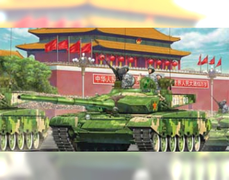 Сборная модель Chinese PLA ZTZ-99A1 Main Battle Tank