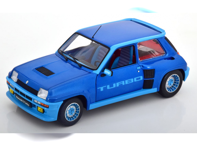 RENAULT 5 Turbo (1981), blue metallic light blue