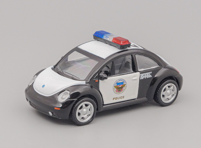 VOLKSWAGEN Beetle Police Department USA, black / white