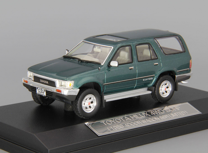 TOYOTA Hilux 4WD Surf 4-door Wagon SSR Limited (1989), green