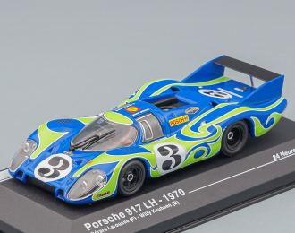 PORSCHE 917 LH Gerald Larousee (F) - Willy Kauhsen (D) #3 (1970), blue / green