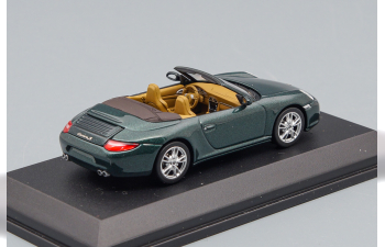 PORSCHE 911 Carrera S Cabriolet (2008), green metallic