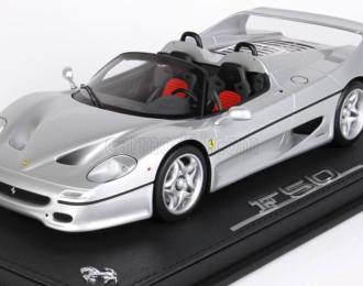 FERRARI F50 SPIDER (1995) - Con Vetrina - With Showcase, silver