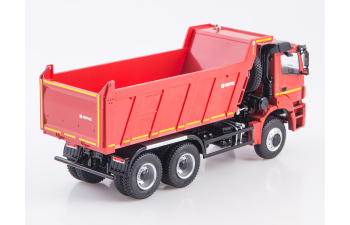 Камский грузовик 65802-87 (S5) самосвал, красный