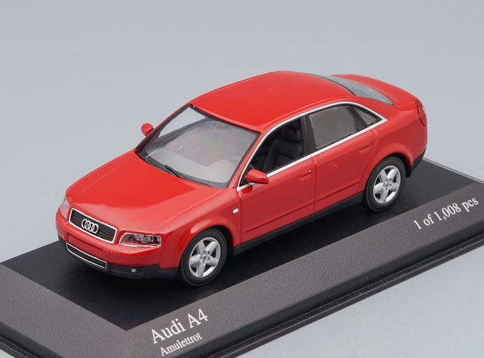 AUDI A4 (2000), red