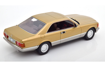 MERCEDES-BENZ 380 SEC C126 (1982), gold