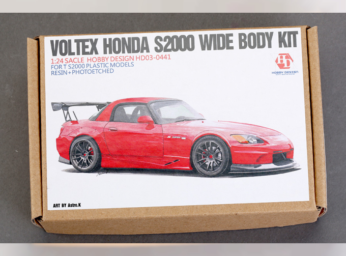 Конверсионный набор Voltex Honda S2000 Wide Body Kit для моделей T S2000 (Resin+PE+Metal parts)