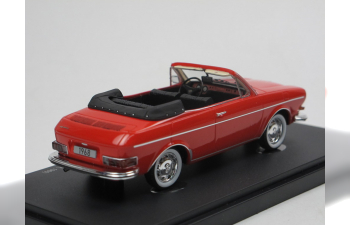 VOLKSWAGEN 411 L Karmann convertible Germany (1968), red