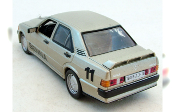 MERCEDES-BENZ 190 E 2.3-16V Senna (1984), Mercedes Offizielle Modell-Sammlung 78, золотистый