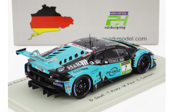 LAMBORGHINI Huracan Gt3 Evo Team Konrad Motorsport №7 24h Nurburgring (2024) Danny Soufi - Torsten Kratz - Maximilian Paul - Colin Caresani, Light Blue Black