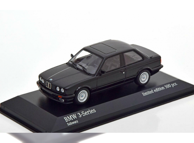 BMW 3er E30 Limousine 1989, black