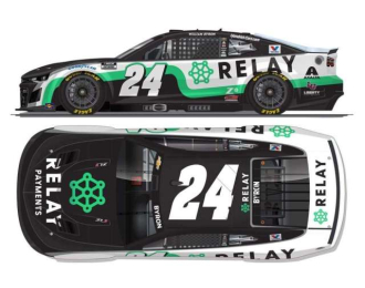 Chevrolet Camaro #24 William Byron *Relay Payments* white/black/green 2025