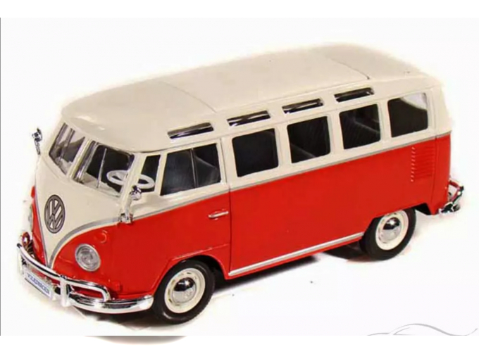 VOLKSWAGEN Van Samba, red