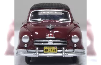 Nash Rambler Custom Landau Convertible (1950), dark red/black