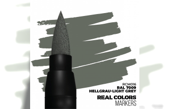 Маркер акриловый серии RC "RAL 7009 Светло-серый" / RAL 7009 HELLGRAU-LIGHT GREY – RC MARKER