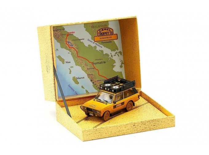 RANGE ROVER N0 RALLY CAMEL TROPHY SUMATRA DIRTY VERSION (1981), yellow