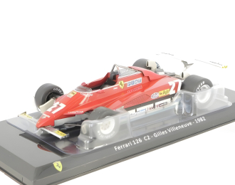 FERRARI 126 C2- 1982 - Gilles Villeneuve, Les Grandes Ferrari F1 Mythe et Passion