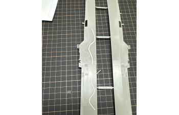 Маска окрасочная полосы, белая виниловая плёнка 3 мм (лист 90х150)