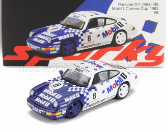 PORSCHE 911 964 Rs Mobil1 №8 Porsche Carrera Cup (1993), Blue White