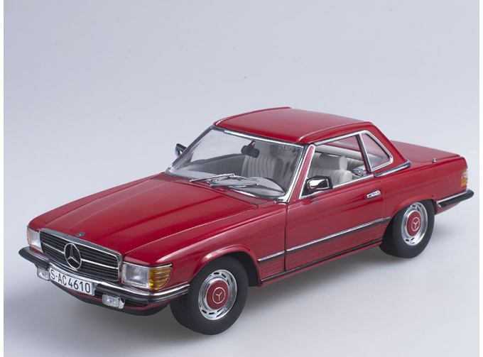 MERCEDES-BENZ 350 SL Hard Top Coupe (1977), signal red