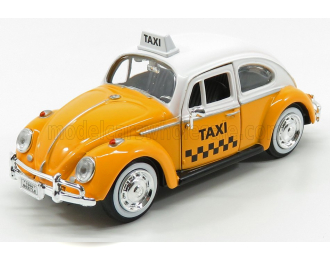 VOLKSWAGEN Beetle Maggiolino Taxi (1959), yellow white