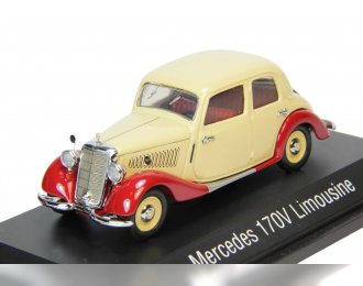 MERCEDES-BENZ 170 V Limousine, beige / red
