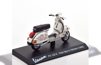 PIAGGIO Vespa PX 125 E - Raid Italy to Vietnam 1992, white