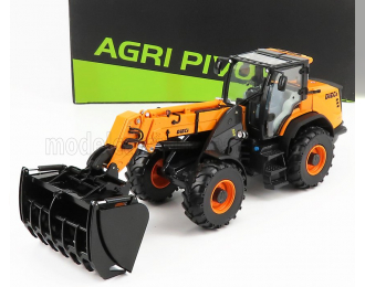 DIECI T90 Plus Agri Pivot Ruspa Gommata (2010) - Tractor Scraper, Yellow Black