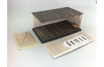 Диорама Гараж