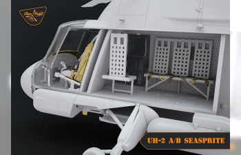 Сборная модель Вертолет UH-2A/B Seasprite. Advanced kit.