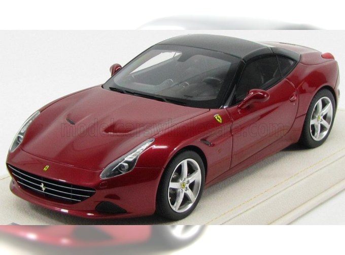 FERRARI California T Spider Closed Roof (2014), Rosso California Nero Stellato - Red Met Black