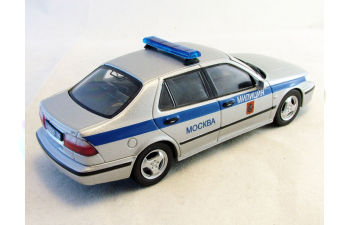 SAAB 9-5 Милиция г. Москва Россия, Полицейские Машины Мира 48, silver