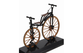 Велосипед Reversible Velocipede Reino Unido Bicycle (1870), черно-коричневый