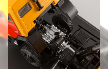 Камский грузовик 65115 аварийная служба самосвал, оранжевый