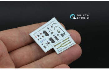 3D Декаль интерьера кабины P-40N Warhawk (Special Hobby)