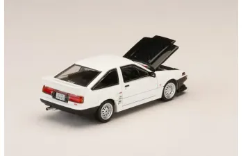 TOYOTA Sprinter Trueno GT APEX (AE86) *DK Tsuchiya Street Tuning* (1998), white